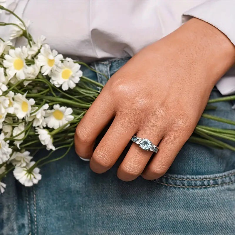 Women's Retro Simple Statement Ring