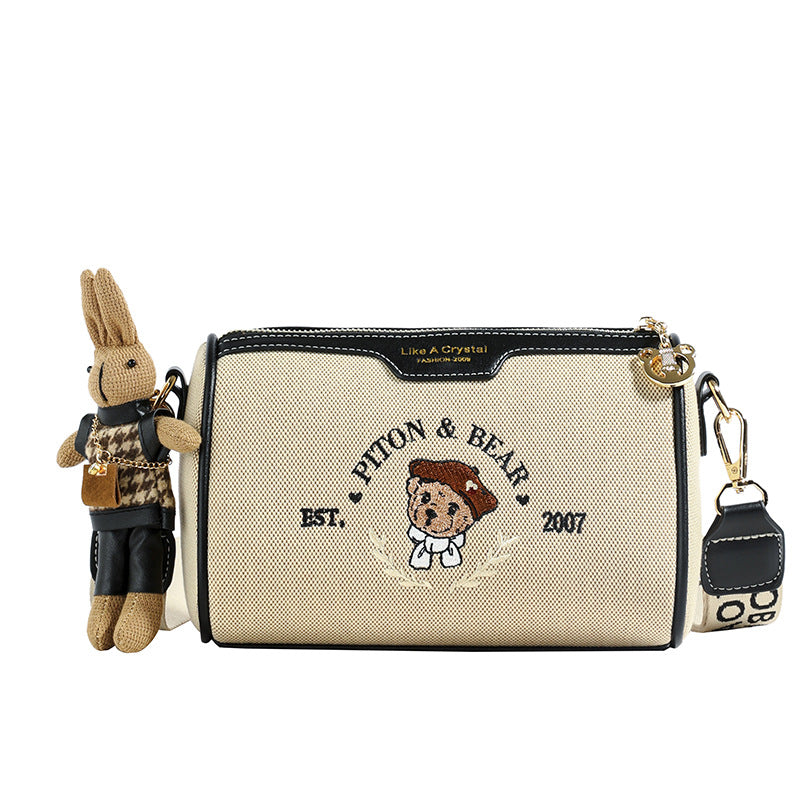 Urban Minimalist Stylish Casual And Commuter Womens Shouldercrossbody Bag A Retro Classic Pillow Bag