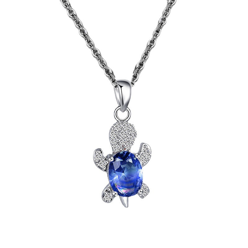 Turtle Earrings And Necklace Set For Women, Niche Design Style