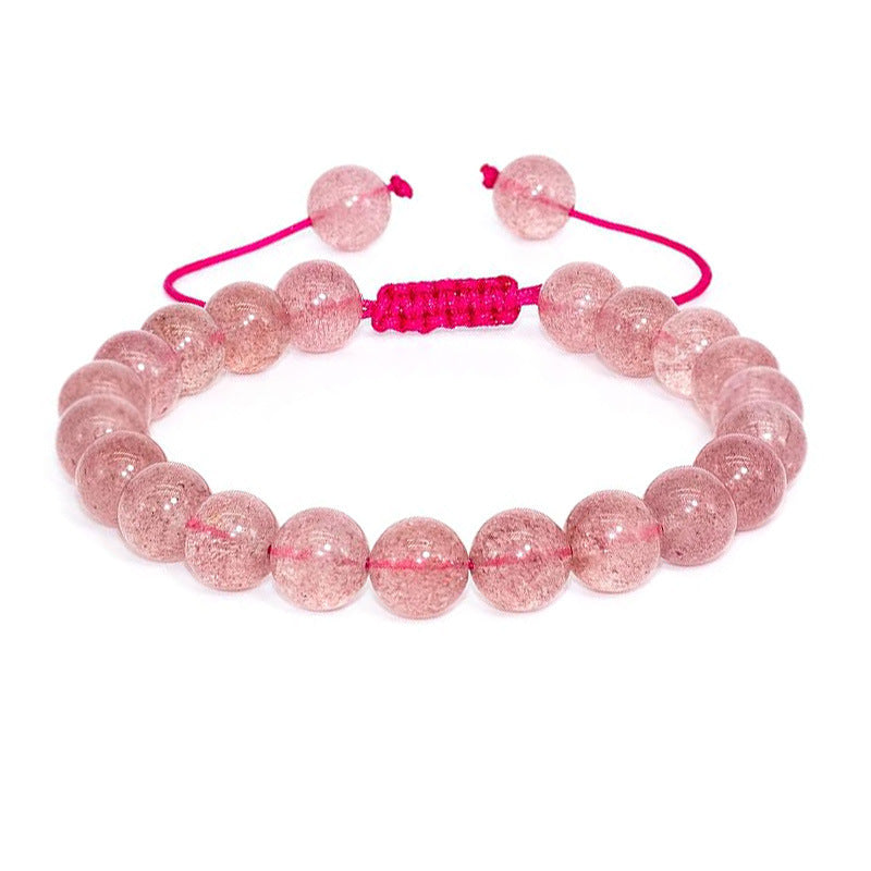 Natural Stone Agate Adjustable Bracelet